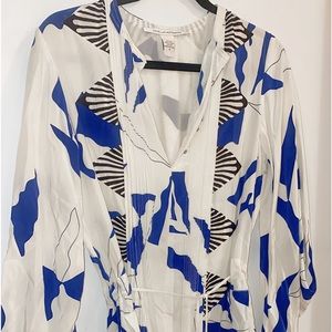 100% silk. Diane Von Furstenberg Silk dress